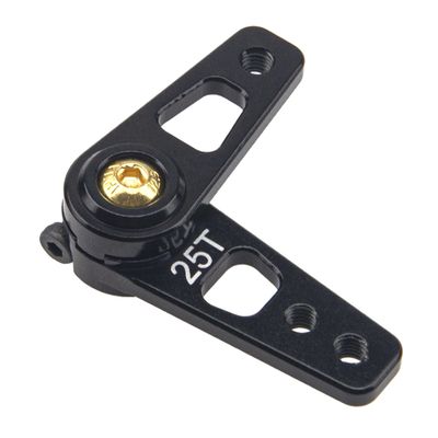 1Pcs Vgoohobby Metal 25T Servo Horn Adjustable 25 Teeth Steering Servo Arm Server Compatible with Axial SCX10 90046 Recat HSP Traxxas TRX-4 1/10 RC Crawler Car Airplane Boat