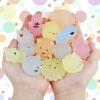 Outee 50 Pcs Mochi Toys Mini Mochi Animals Toys Glow in The Dark Toys Stress Relief Toys Bulk Mochi Cat Random Halloween Kids Party Favors for Goodie Bag view 3