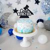 Case Closed Cake Topper - Congrats Lawyer/Born to Argue/Passed the Bar - 2026 Law School Graduate, JD College Graduation Party Decorations Supplies, Black Glitter view 4