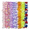 Patyflow Hawaiian Leis 50pcs, Luau Birthday Party Decorations, Hawaiian Necklace Silk Flower leis for Luau Beach Birthday Party Decorations and Party Supplies view 2