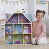 Peppa Pig Wooden Deluxe Playhouse, 8 Rooms, Includes 2 Fun Figures and 29 Accessories, Made of Responsibly Sourced Wood, for Ages 3 and Up (Amazon Exclusive) view 3