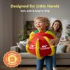 Nurture Smart Rib-It-Ball Ribbed Crinkle Texture, Bright Colors Easy-to-Grip. Designed for Babies, Toddlers & Pre-Schoolers Motor Skills Development & Sensory Play, Perfect view 3