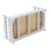Wooden Doll House Bed 1: 12 Scale Miniature Bedroom Furniture Set with Mattress Pillows view 4