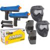 Action Village JT Splatmaster .50 Cal Z100 Pistol Sharpshooter Kit - Blue view 1