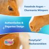 PonyCycle Pony Ride on Horse Toy Size 3 Plush Mechanical Advanced Model Y with Brake Riding Horse for Ages 34, No Electricity Needed, Birthday Gift for Boys and Girls Light Brown Y371 view 3