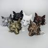 Wolf Mask Animal Masquerade Ball Wolves Mask Halloween Cosplay Costume Mask Party Masks Props (Gold) view 3