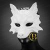 Wolf Mask Animal Masquerade Ball Wolves Mask Halloween Cosplay Costume Mask Party Masks Props (White) view 2