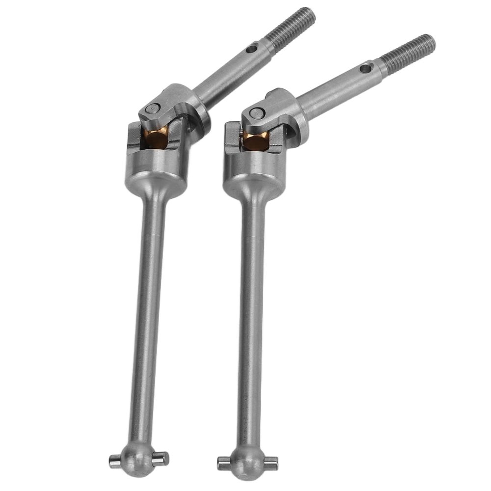Alomejor Stainless Steel RC Drive Shaft, High-Performance CVD Axle Set for 1/8 Scale Trucks Off-Road Racing Model Car Enthusiasts Competition Upgrades