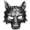 Wolf Mask Animal Masquerade Ball Wolves Mask Halloween Cosplay Costume Mask Party Masks Props (Silver) view 3
