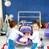 Anivia Doll Bed Furniture 2 Function Toy, Doll Bed and Doll Swings Together for 18 inches Baby Dolls, Baby Doll Crib with Bottom Tray view 3