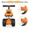 YGJT Baby Balance Bike for 1 Year Old Boy and Girl, Indoor Outdoor Non-Pedal Baby Walker Toys for 10-36 Months Toddlers, Silent Wheels, 1st Birthday Gift, Kids First Bike Tiger view 4