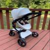 Anivia Luxury Baby Doll Stroller for 18" & 20" Girl Dolls - Doll Stroller with Folding Canopy, Mute Wheels and 2 Storage Baskets, Easy to Assemble view 2