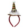 iiniim Christmas Headbands Xmas Party Hair Hoop Headwear Christmas Party Supplies Gold&Red&Green One Size view 1