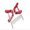 AHPODA AXIAL 1/6 SCX6 JLU WRANG LER Aluminum Alloy Porous Position Adjustable Rear Shock Frame AXI251001 (Red) view 1