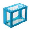 Anthouse.ES - 3D Aquarium-Style Natural Ant Farm - Sand Ant Farm - Complete Kit with Sand and Accessories - Starter Model 20x10x10 cm - Light Blue Color view 2