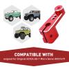 FriHobby Aluminum Servo Horn Arm for Axial SCX24 Servo AS-1 AXI31619 (Red) view 3