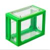Anthouse.ES - 3D Aquarium-Style Natural Ant Farm - Sand Ant Farm - Complete Kit with Sand and Accessories - Starter Model 20x10x10 cm - Green Color view 2