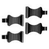 FriHobby RC Body Clips Pins with Metal Aluminum Pull Tabs 1.2mm Rod for All 1/10 1/12 Scale Redcat HPI Himoto HSP Exceed RC Car Truck Buggy Shell Replacement Parts (Black) view 4