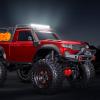 FriHobby 36 LED RC Light bar Roof LED Lamp Kit Headlights for TRX4 SCX10 & SCX10 II Traxxas Slash 2WD 4X4 Redcat Gen7 Gen 8 Crawler Car Truck (Type B) view 2