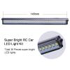 FriHobby 36 LED RC Light bar Roof LED Lamp Kit Headlights for TRX4 SCX10 & SCX10 II Traxxas Slash 2WD 4X4 Redcat Gen7 Gen 8 Crawler Car Truck (Type B) view 4