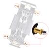 FriHobby Brass 12mm Wheel Spacer Wheel Hubs Extension Drive Adapter for Axial SCX10 & SCX10 II 1/10 RC Crawler (20mm) view 2