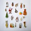TomToy Christmas Golden I Spy Trinkets, Holidays Theme I Spy Bag, Bottle Fillers, 1-3cm, Set of 20 trinkets view 2