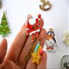 TomToy Christmas Golden I Spy Trinkets, Holidays Theme I Spy Bag, Bottle Fillers, 1-3cm, Set of 20 trinkets view 3