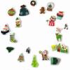 TomToy Christmas Green I Spy Trinkets, Holidays Theme I Spy Bag, Bottle fillers, 1-3cm, Set of 20 trinkets view 1