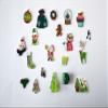 TomToy Christmas Green I Spy Trinkets, Holidays Theme I Spy Bag, Bottle fillers, 1-3cm, Set of 20 trinkets view 3