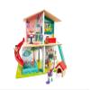 Hape E3411 Rock and Slide Children's Toy Play House with 8 Different Colorful Rooms and 9 Exciting Sound Effects, for Ages 3 and Up view 1