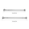Dilwe RC Tie Rod, 8PCS Metal Full Car Tie Rod Tie Lever Link Pull Rod for MN86 Series Model Upgrade RC Car, RC Aluminum Linkages Steering Servo Rod RC Car Parts RC Accessories(Silver) view 2