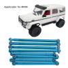Dilwe RC Tie Rod, 8PCS Metal Full Car Tie Rod RC Accessories Tie Lever Link Pull Rod for MN86 Series Model Upgrade RC Car Parts(Blue) view 3
