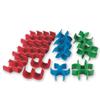 S&S Worldwide Hoop Connector Clips Assortment Pack. Exclusive Clips Fit Hula Hoops with 0.85" Hoop Cross Section Like Super & No-Knott Hoops. Easy Snap On, Snap Off. (Pack of 19) view 1