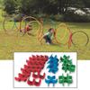 S&S Worldwide Hoop Connector Clips Assortment Pack. Exclusive Clips Fit Hula Hoops with 0.85" Hoop Cross Section Like Super & No-Knott Hoops. Easy Snap On, Snap Off. (Pack of 19) view 2