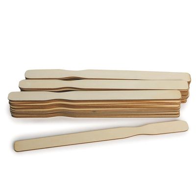Laser Cut Wooden Paint Sticks (Pack of 50)