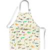 BABYBOET Kids Aprons for Girls and Boys, Toddler Apron with Pocket for Painting, Cooking, Baking, Gardening and Crafts  Apron for kids with Adjustable Neck Strap - Dinosaur Alphabet view 1