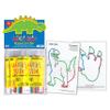WikkiStix Dinosaur Party Favors, 13 Favors for Goodie Bags, Plus Dinosaur Footprint Sheets for Extra Games and Decorations, Ages 3 & Up. view 1