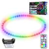 UltraPoi UltraHoop Remote LED Light Up Hula Hoop  30 x 5/8" Glow Ring, 60 RGB Color Changing Lights, 300+ Modes, Patterns & Rechargeable Battery  Performance Hoop for Adults and Fitness Enthusiasts view 1