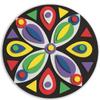 S&S Worldwide Foam Mosaic Mandalas Craft Kit (Pack of 12) view 1
