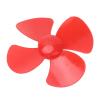 4 Blades Propeller, 10Pcs Rotating Accessories XR-149 Plastic Propellers 80mm Diameter Lightweight with 2mm Hole for DIY Toys for Craft(red) view 4