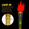 Fun Torch Toy Simulation Pla- stic Prop Magics Wand Toy for School Cosplay Medieval Luau Themed Party Sports Competition view 3