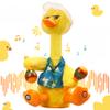 LUKETURE Dancing Toy,Dancing Cactus, Dancing Duck, Interactive Toy for Kids,Toddlers,Children Having Fun (Yellow-3) view 1