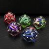Bescon's Polyhedral Dragon Eye 20 Sides Dice 5pcs Set, Standard Size of 20MM view 3