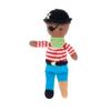 Pebble 200-115 Fair Trade Peg Leg Pirate Rattle, 7-inch Length view 1