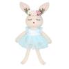 JUSTQUNSEEN Ballerina Doll Easter Stuffed Animal Bunny Plush Animal Doll, Plush Rabbit Toy Bunnys Stuffed Animals for Girls Easter Animals on Party Birthday Christmas view 1