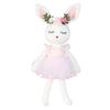 JUSTQUNSEEN Ballerina Doll Easter Stuffed Animal Bunny Plush Animal Doll, Plush Rabbit Toy Bunnys Stuffed Animals for Girls Easter Animals on Party Birthday Christmas view 1