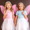 Sureio 12 PCS Girls Necklaces Bracelets and Rings Set with Unicorn Mermaid Rainbow Heart Shell Star Pendants Girls Jewelry Set Party Favors Friendship Pretend Dress Up Play Jewelry (Cute Style) view 4