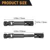 FriHobby Splined Steel Universal Drive Shaft Driveshafts CVD Axle Shaft 1/10 Scale RC Crawler Car Upgrades Replacement for Traxxas Axial Tamiya RC4WD Redcat Racing (75-102mm Length) view 2