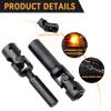 FriHobby Splined Steel Universal Drive Shaft Driveshafts CVD Axle Shaft 1/10 Scale RC Crawler Car Upgrades Replacement for Traxxas Axial Tamiya RC4WD Redcat Racing (75-102mm Length) view 4