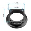 kingsea RC Car Fan Cover Metal Motor ESC Cooling Fan Cover Compatible with 1/10 RC Drift Car Sakura D3 D4 XIS XI HSP Improve Engine Cooling Performance Cooling Black view 2